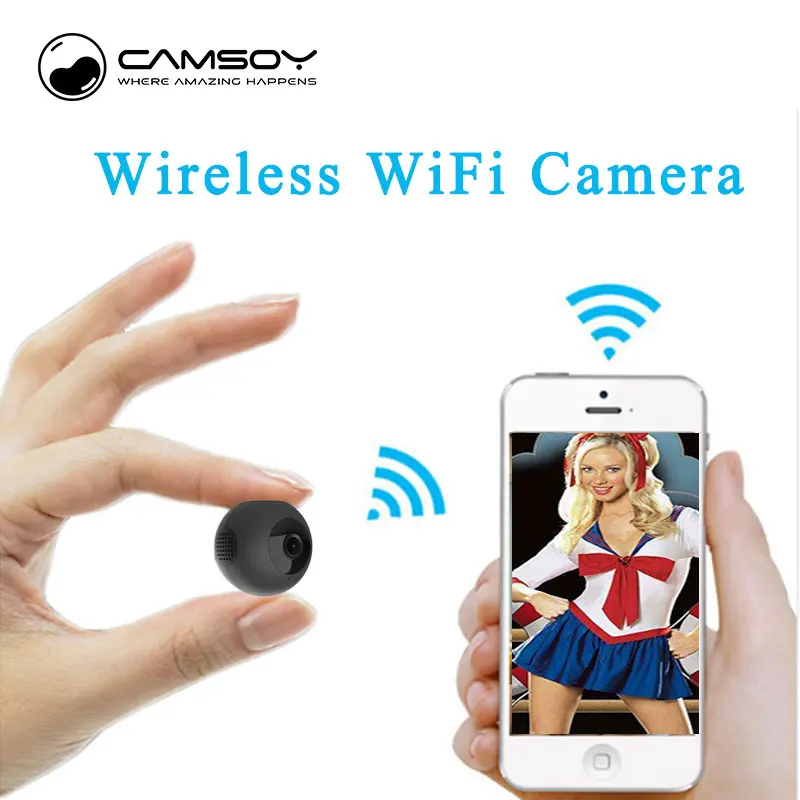 Мини камера с Wi Fi HD 720P Удаленное воспроизведение видео маленькая микро ip датчиком