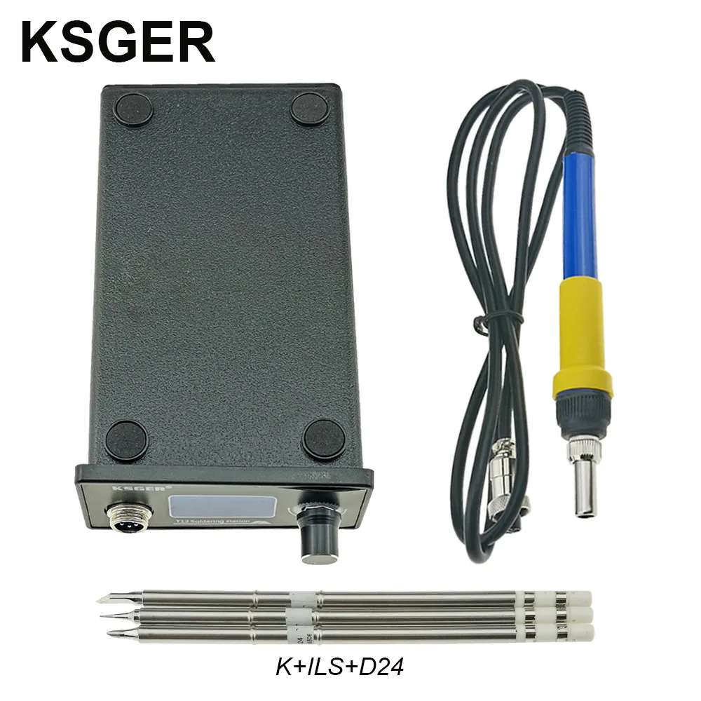 sets 3 Ksger T12 паяльник станция STM32 OLED DIY Наборы припоя Электрический Инструменты Сварка паяльников Температура контроллер ручка - Цвет: sets 3