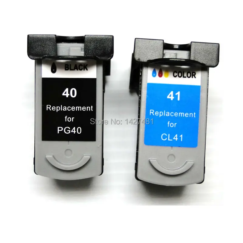 Чернильный картридж YOTAT Восстановленный PG40 CL41 для Canon PIXMA IP2500 IP2600 iP1200 MX300 MX310 MP160 MP140