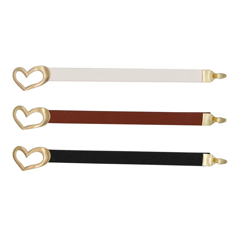 DANJIE 2018 Новый PU Браслет Модный Металлический Сплав Высокого Качества Женский Браслет в Форме Сердца.