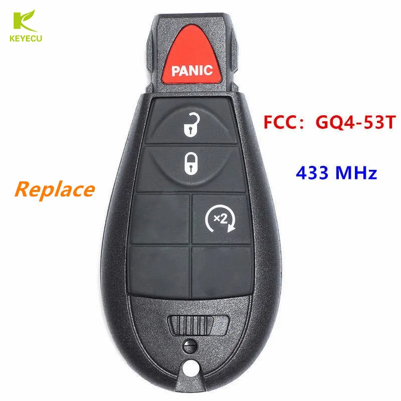 KEYECU Замена дистанционный брелок для ключей Fobik 433 МГц ID46 2013 2020 Оперативная память