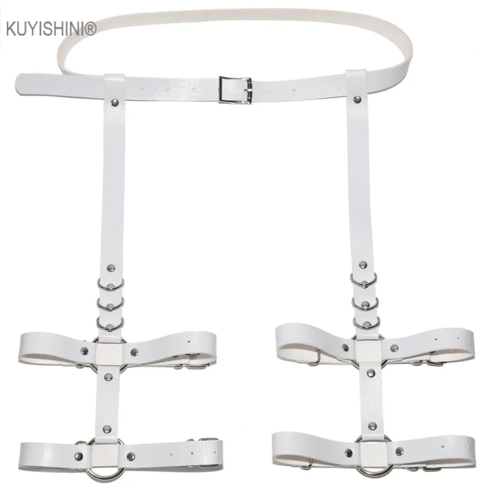 Женский ремень на талии металлический панк из искусственной кожи два ряда