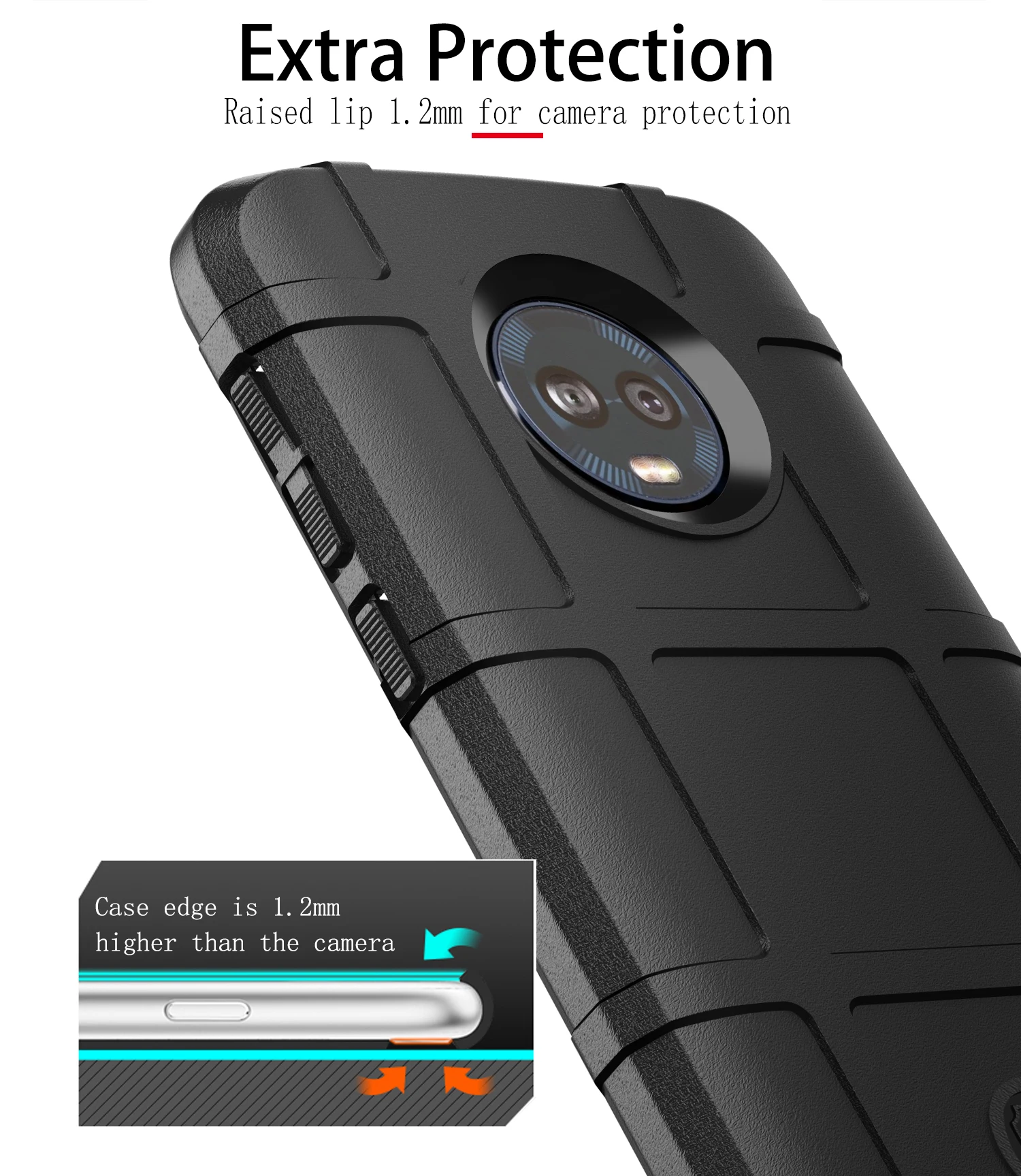 Силиконовый чехол из углеродного волокна для телефона Motorola Moto G6 Plus 5 9 дюйма