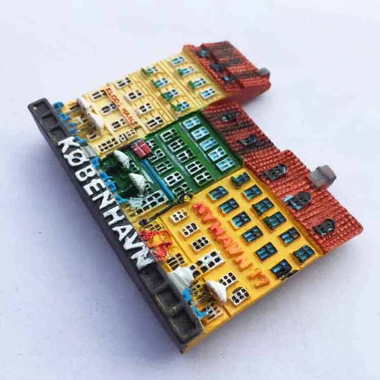 Европа Dermark оригинальные одиночные радужные уличные туристические сувениры