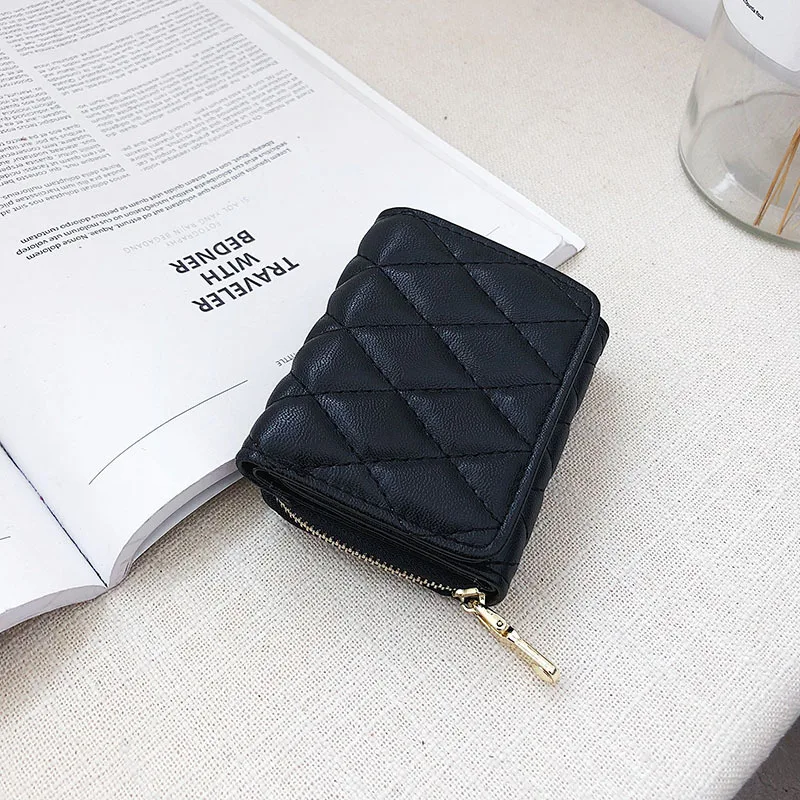 Модный маленький кошелек кожаный женский винтажный высококачественный бумажник