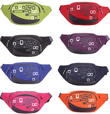 2018 New Fashion nylon Waist Pack Belt bags Fanny Travel Hip Packs Women Men Messenger Bags Bolso De Cintura ZJ | Багаж и сумки