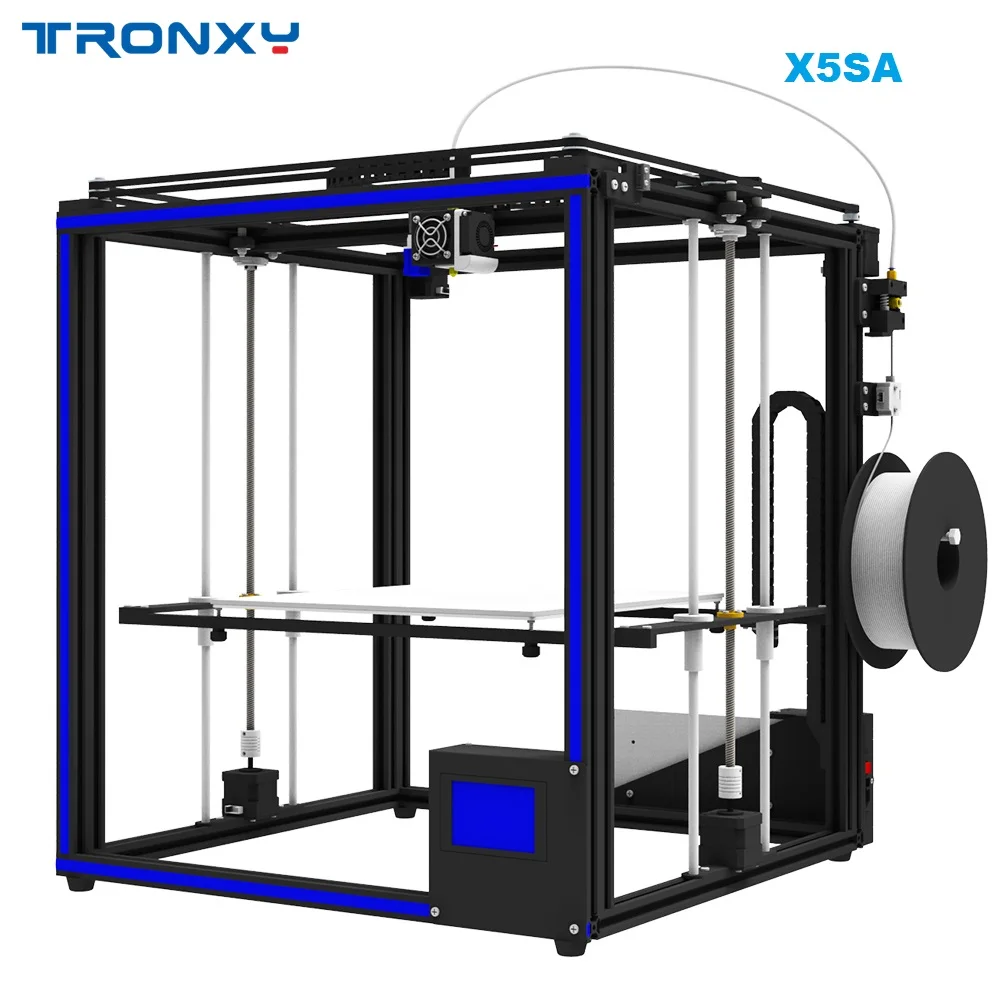 Новый дизайн X5SA 3d принтер DIY комплект полностью металлический 3 5 дюймов сенсорный