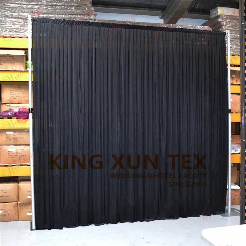 

Elegant Ice Silk Wedding Backdrop Curtain Drape Wedding Supplies Simple Curtain Drapes Background forParty Event