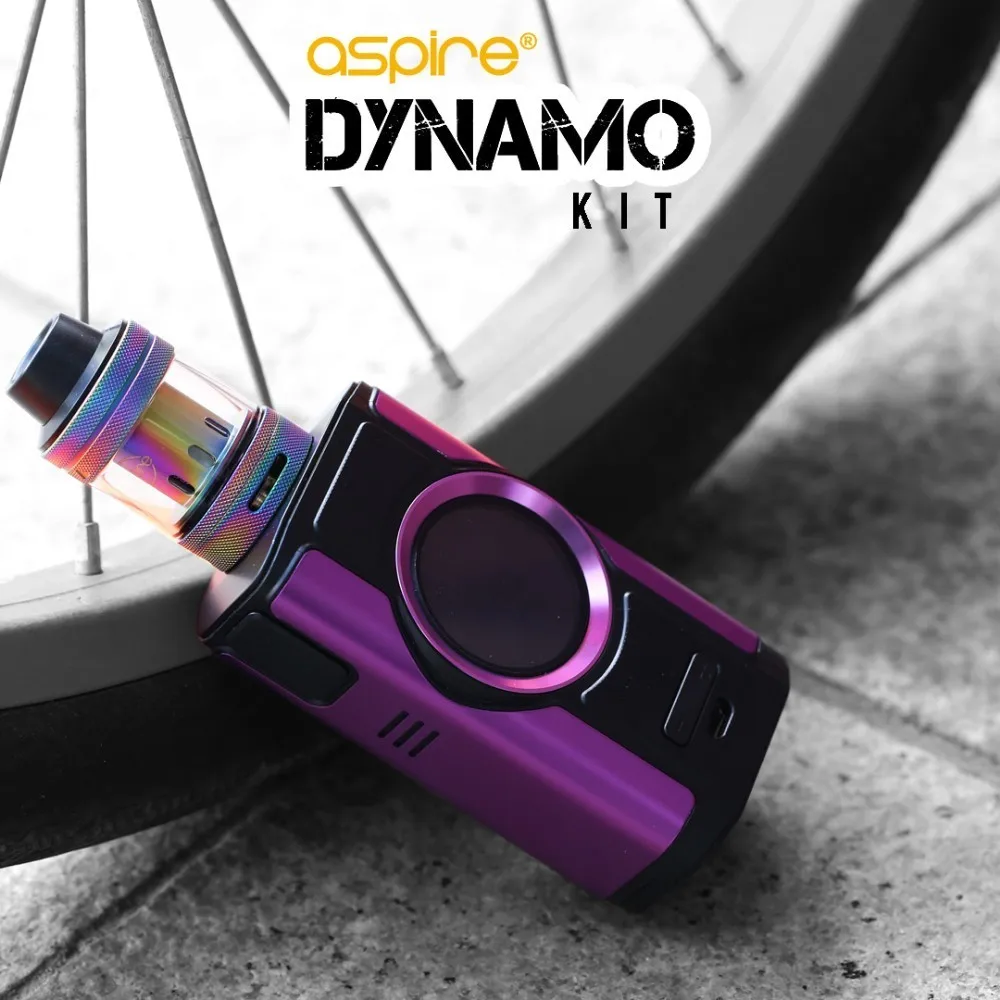 Оригинальный Aspire Dynamo Kit 220 Вт высокомощный vape комплект устройства поддержка VW VV
