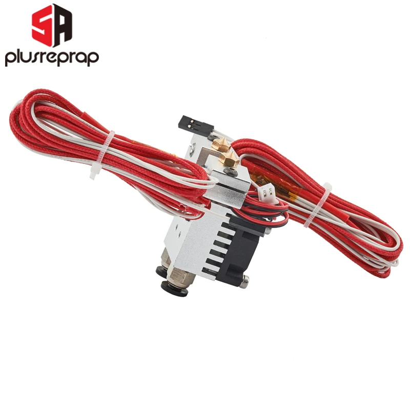 Экструдер Chimera V6 Dual Head Remote Bowden HotEnd с охлаждающим вентилятором 2 в Out