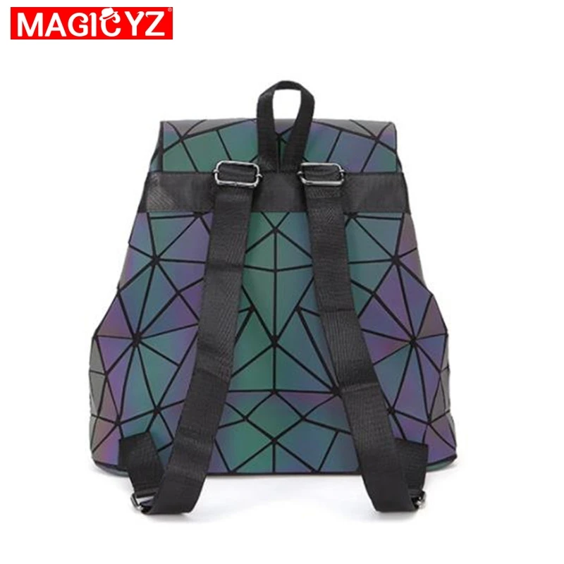 MAGICYZ Светящиеся женские рюкзаки с блестками голографические лазерные