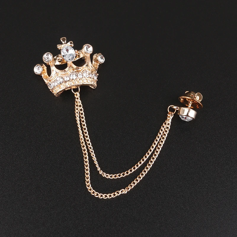 Винтажная брошка Mdiger Мужская брошь кисточка с цепочкой|chain brooch|vintage broochlapel pin brooch |