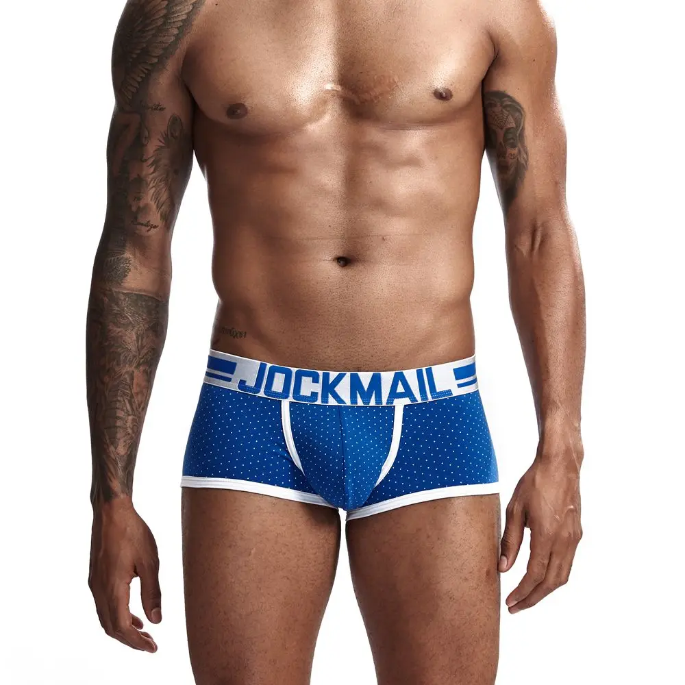Бренд jockmail Мужское нижнее белье боксеры модная мужская одежда боксеры мужские Трусы calzoncillos