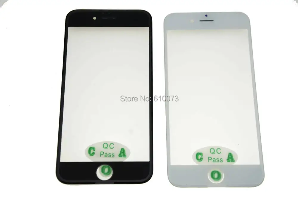 MAIJIEKE высокое качество холодный пресс 6S plus 3 в 1 переднее внешнее стекло с рамкой OCA