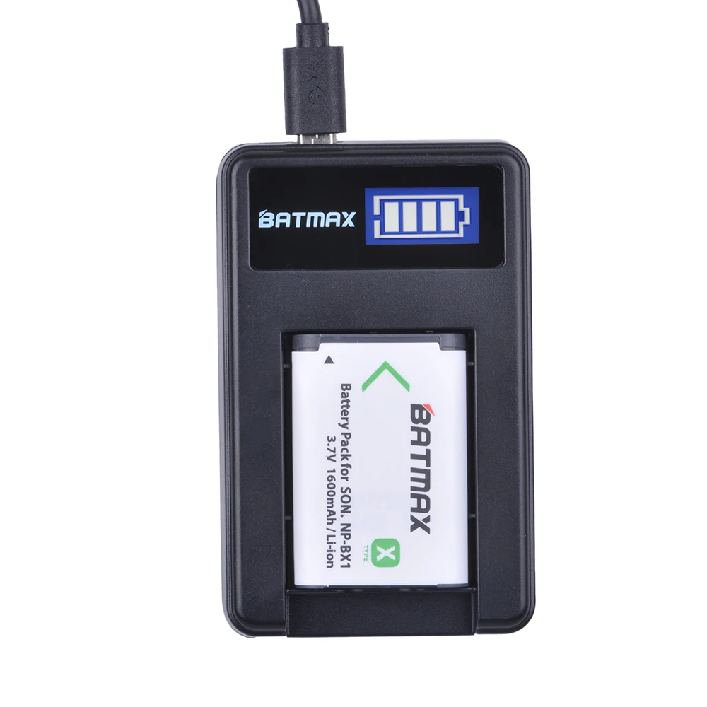USB зарядное устройство Batmax для Sony DSC RX1 RX100 AS100V M3 M2 HX300 1 шт.|battery charger|charger forusb battery charger