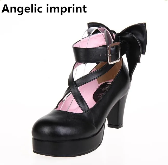 Ангельский отпечаток Мори девушка в стиле &quotЛолита&quot волшебные туфли женские