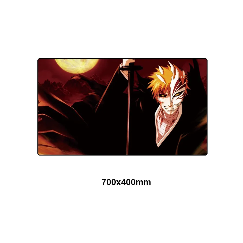 DM-SS008 BLEACH Коврик для мыши геймерский резиновый коврик для мыши игровая клавиатура аниме большой XL Коврик Для Мыши Эргономичный защитный коврик для стола мультяшный коврик 700x400X2 мм - Цвет: DM-SS008