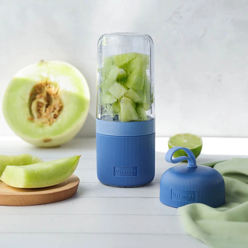 

400ml Portable Juicer USB charge Mini Blender Mixer Batidora Vegetable Juice Mixer Cup Smoothie Maker Fruit Extractor Exprimidor