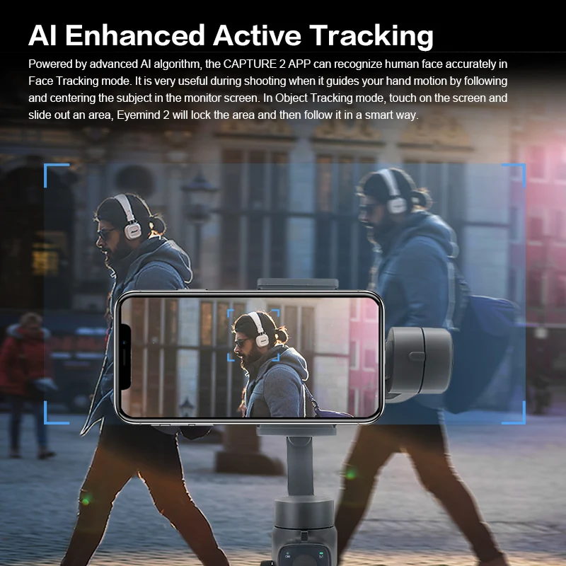 BEYONDSKY Eyemind 2 смартфон ручной карданный 3 осевой стабилизатор Gopro пластина для iPhone