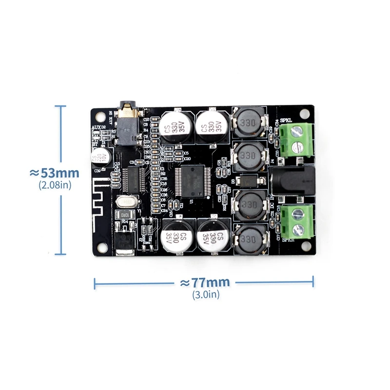 Vhm-307 Tda7492P Bluetooth приемник усилитель аудио Плата 25Wx2 динамики Модифицированная