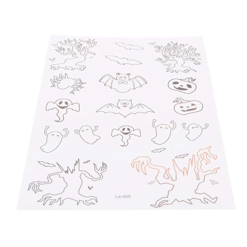 

Christmas Carnival Party Luminous Temporary Stickers Christmas Decoration New Year Decor Party Decoration 1 Pc