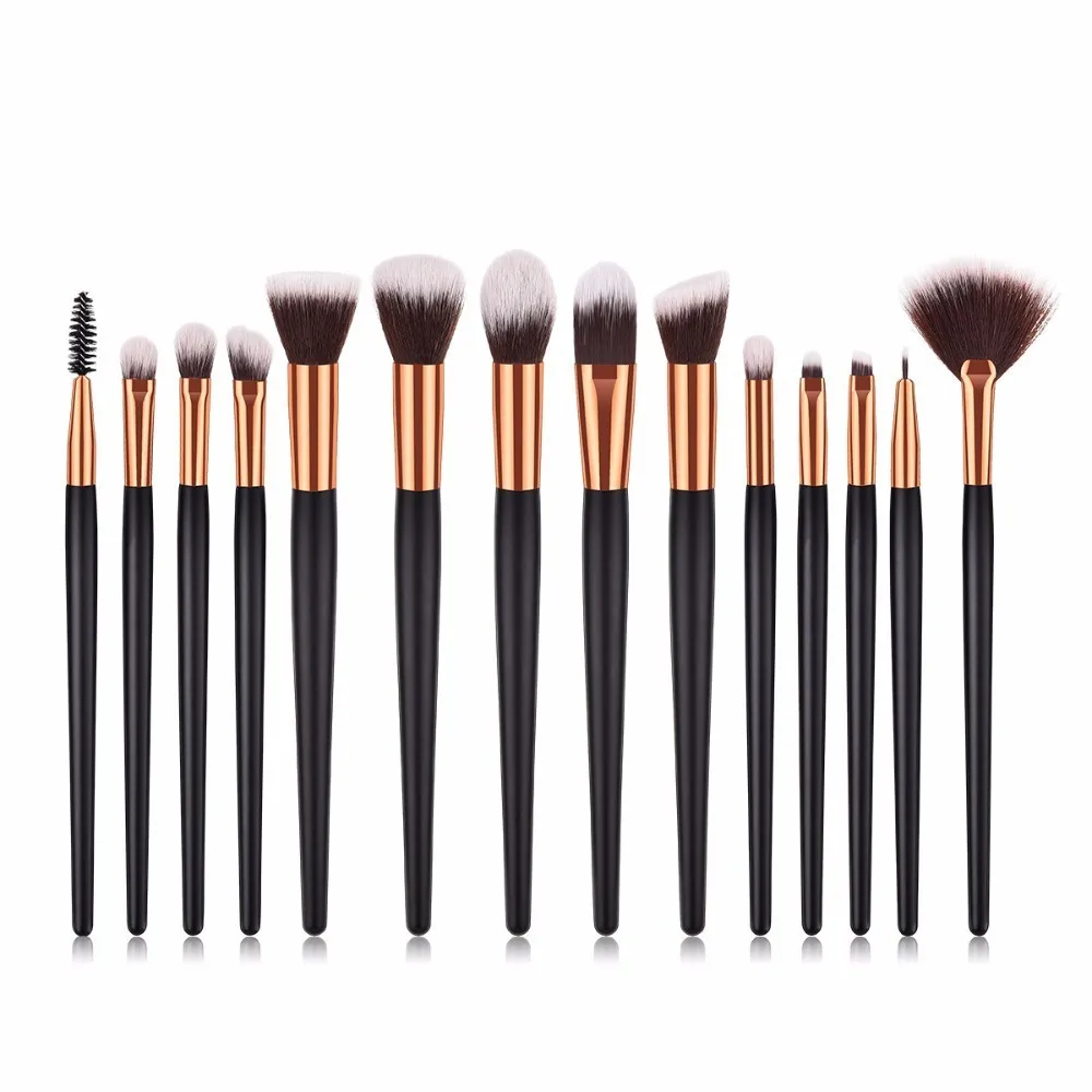 BLUEFRAG Профессиональный набор кистей для макияжа пудра Тональная основа румяна