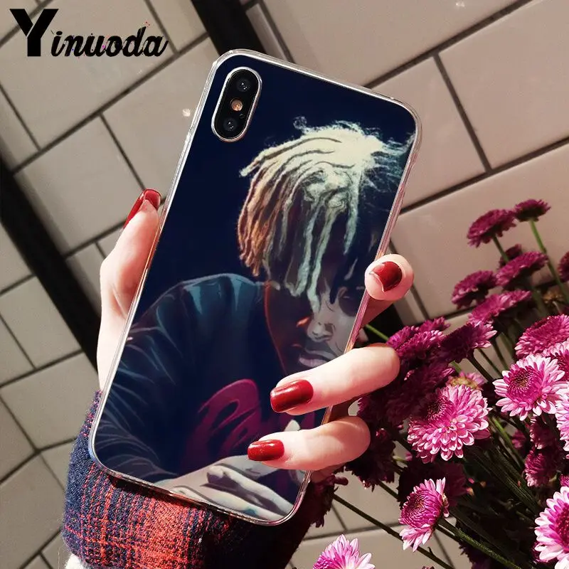 Yinuoda XXXTentacion музыка DIY Окрашенные красивые аксессуары для телефонов Чехол Apple iPhone 8