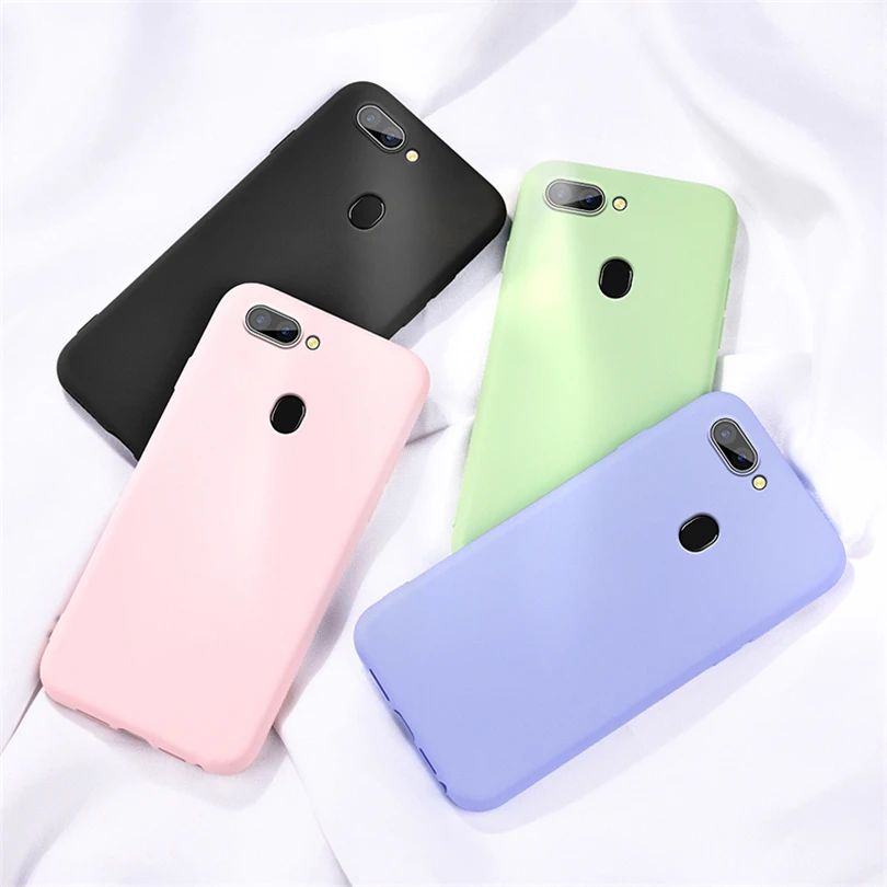 Мягкий чехол для OPPO Reno 10x Zoom F11 F9 A7X F1S A59 A83 R11 R11S Plus R17 R15 Pro K1 R15X из жидкого силикона и