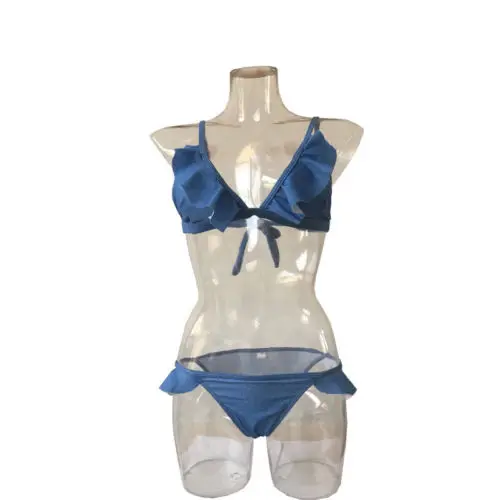 Черная пятница предложения Новинка 2018 летний женский мягкий пуш-ап с оборками