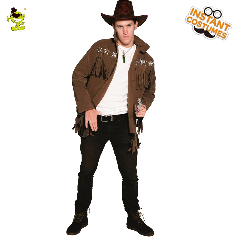 

Adults West Cowboy Cosplay Costume For Men Performance Clothing Halloween Party Cosplay Cowboy Costumes For Men's
