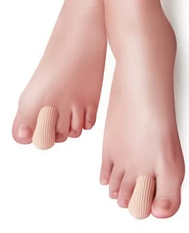 Трубка для ухода за ногами покрытая тканью гелевая трубка защита суставов ног