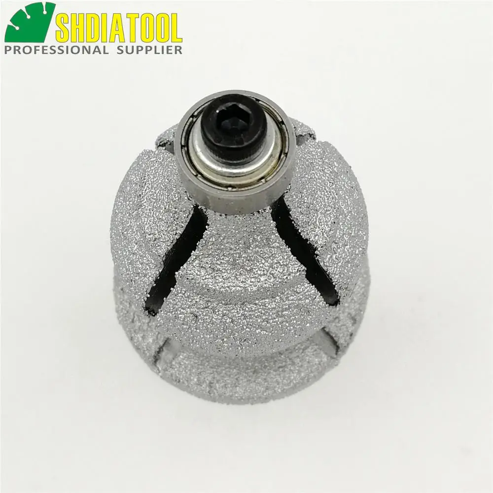 SHDIATOOL № 20 Вакуумные Паяные алмазные фрезы для контурной обработки с 1/2 &quotдля
