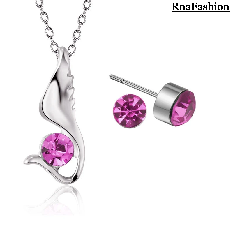 Оптовые продажи австрийский кристалл ювелирные изделия подвески ожерелья