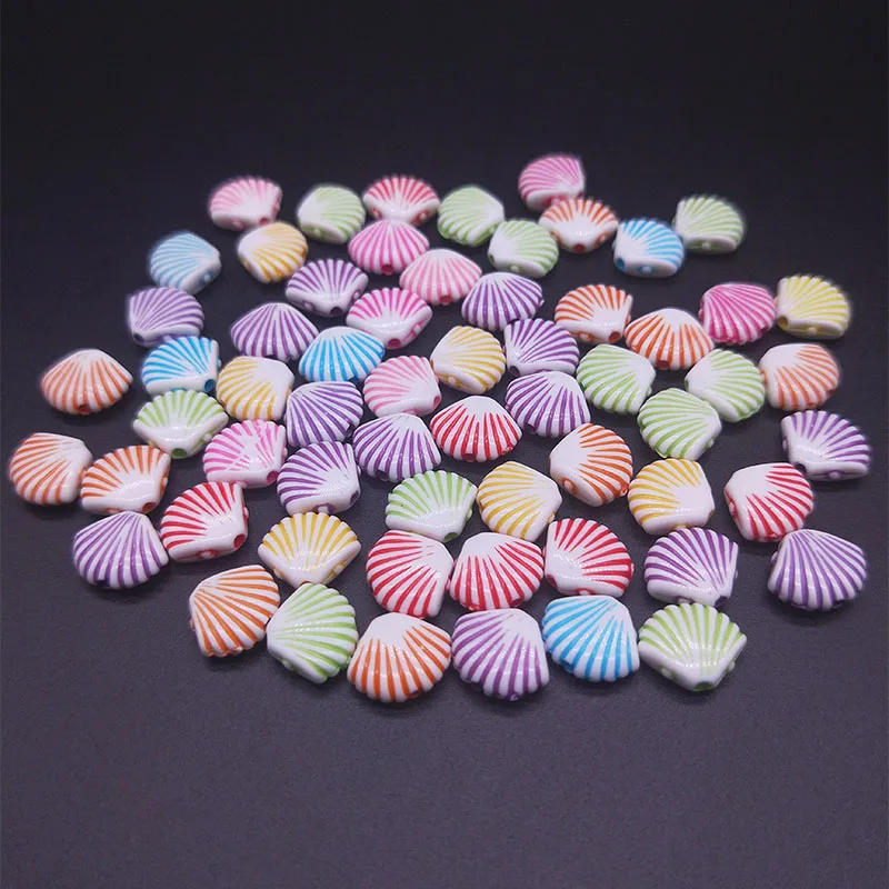 100 шт. разноцветные черепахи слон золотая рыбка гребешок бусы милые животные