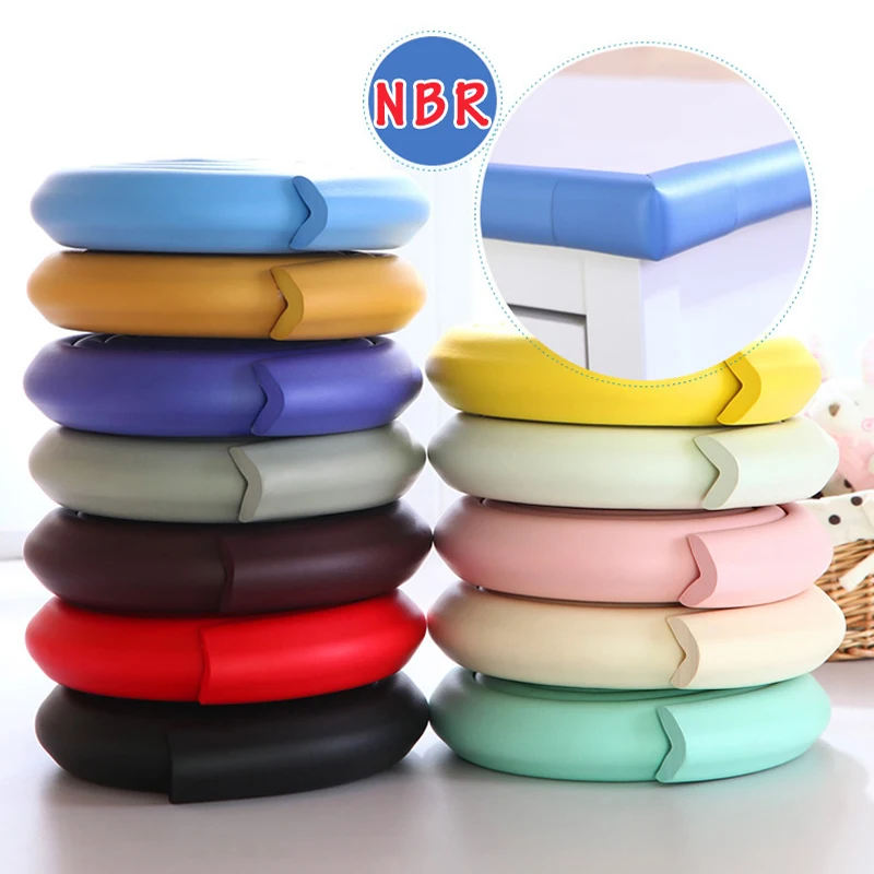 Мини полоска 8 мм защита от ударов с лентой для безопасности детей настольная