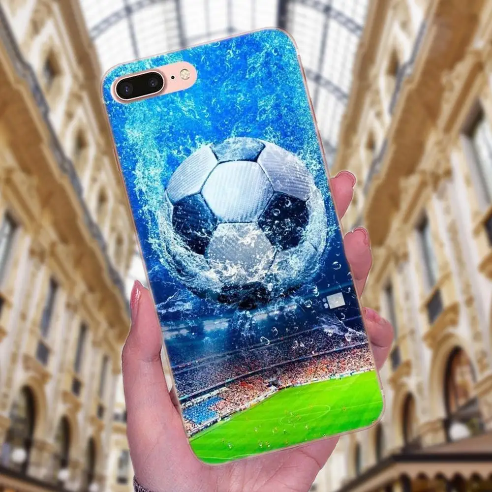 Чехол из ТПУ для Samsung Galaxy Note 5 8 9 S3 S4 S5 S6 S7 S8 S9 S10 mini Edge Plus Lite Love Football Sport | Мобильные