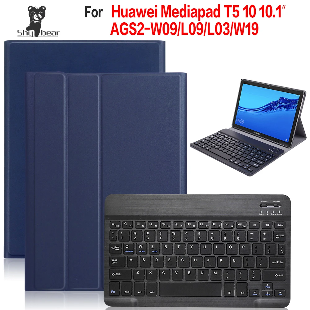 Застенчивое покрытие с медведем чехол для huawei Mediapad T5 10 1 AGS2 W09/L09/L03/W19 качество со