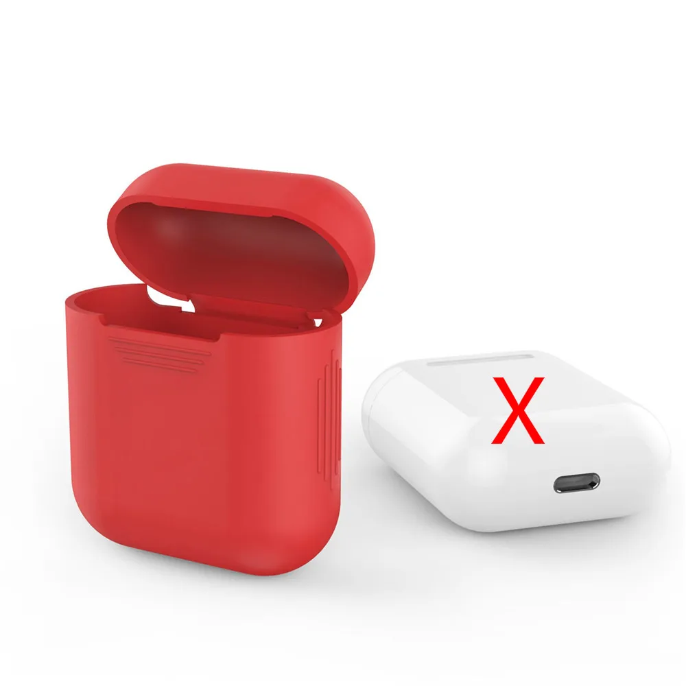 

Silicone Earphone Case Wireless Buletooth Earphone Storage Box Portable Headphone Cases
