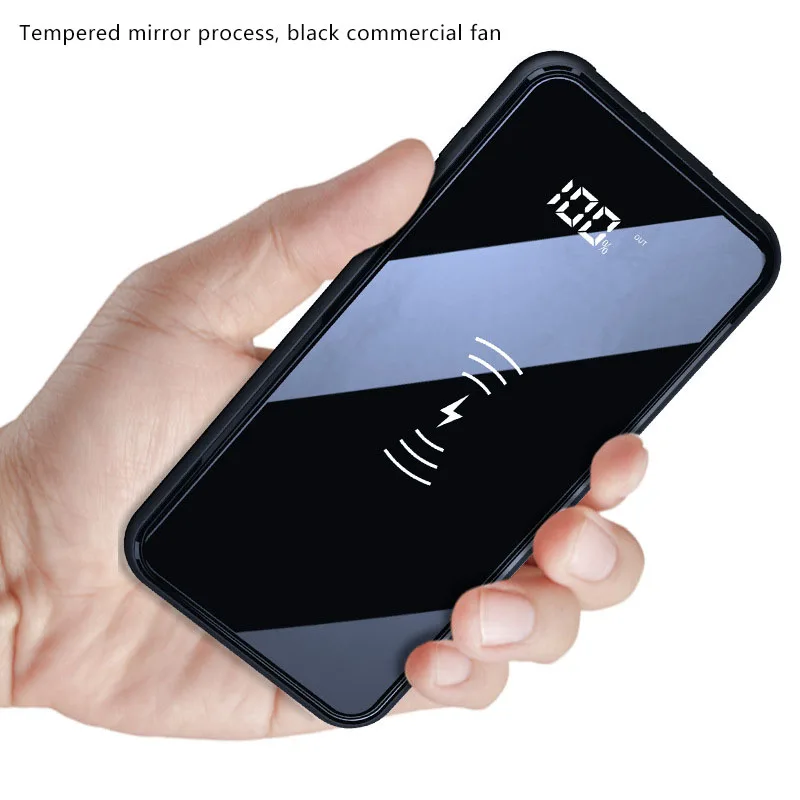Qi Беспроводной Зарядное устройство для iPhone 8 X XS max samsung S8 note 9 Быстрая зарядка 5 В/2.1A