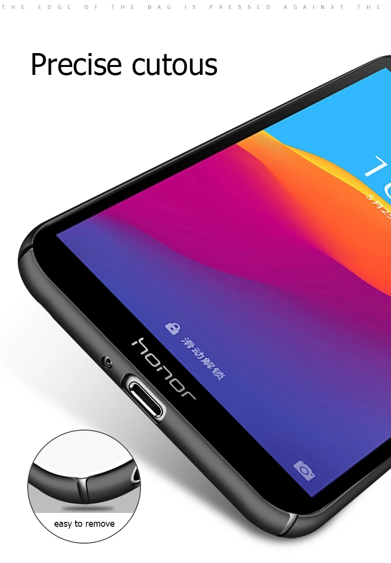 Для huawei Honor 7A Dua-l22 5,45 ''Футляр матовая крышка на Honor 7A Y5 Prime Y5 Coque Honor 7A Русская версия Fundas