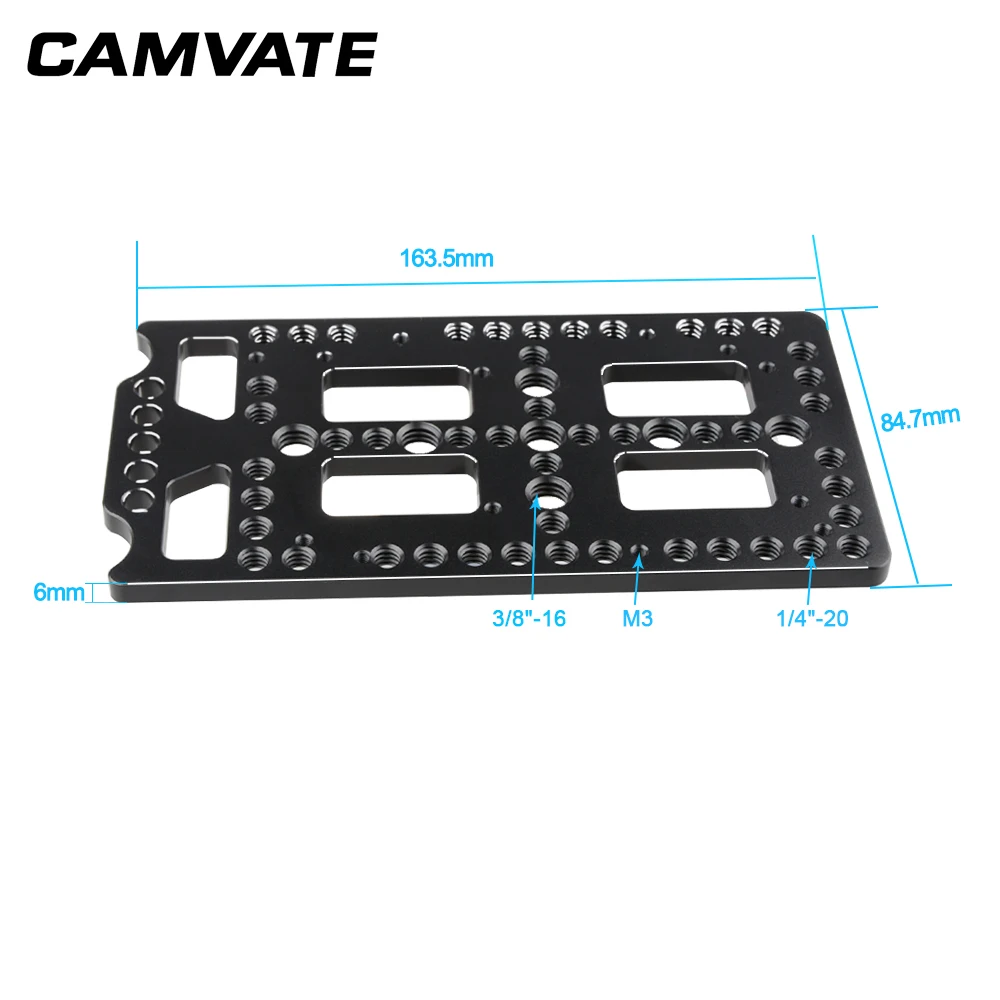 Камера CAMVATE видеокамера V Lock аккумуляторная пластина быстросъемная Монтажная