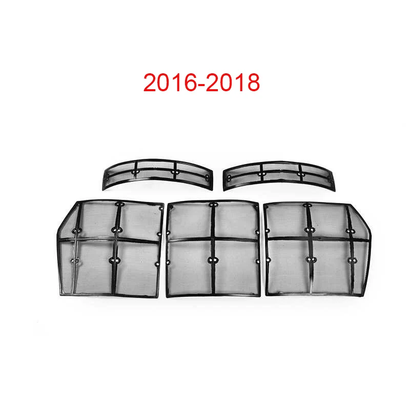 2016-2018 Year 2008- LC200 FJ200 Нержавеющая сетка для скрининга насекомых для автомобиля Передняя решетка сетка для Toyota Land Cruiser 200 аксессуары - Цвет: 2016-2018 Year