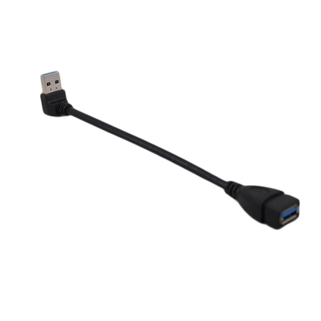 Удлинительный кабель-переходник штекер-гнездо 20 см USB 3 0 правый/левый/вверх/вниз