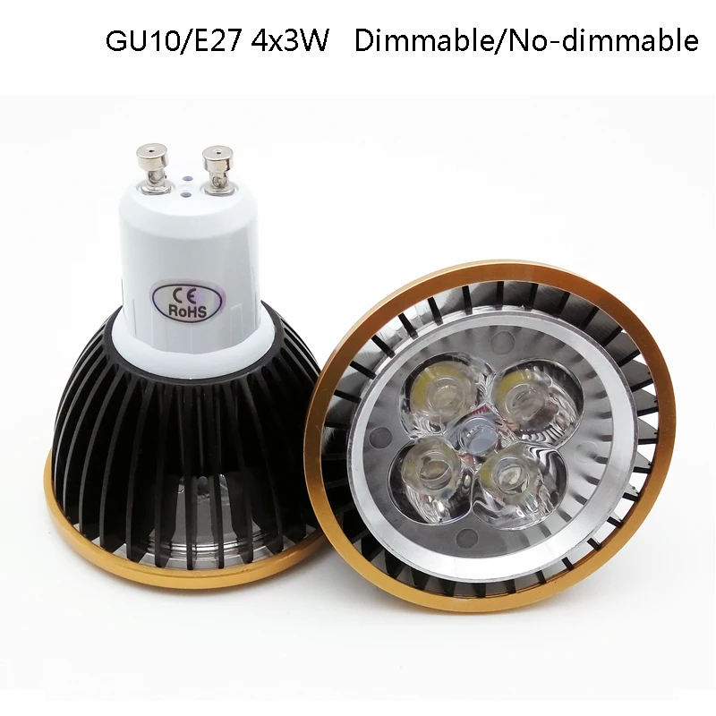 Shustar GU10/E27 9 Вт 12 15 PAR20 светодиодные лампы затемнения/без затемнения AC110V 220 В 30/60 угол