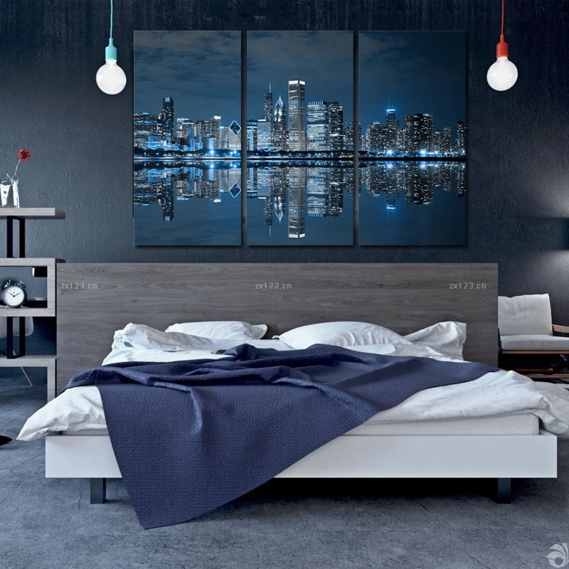Настенная живопись картина печать на холсте городские картины для домашнего