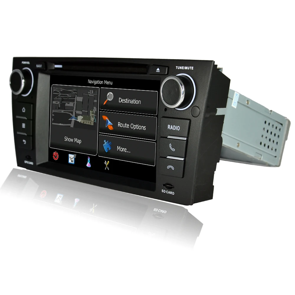 Beiinle Автомобиля 2 Din Android 4.4.4 ЧЕТЫРЕХЪЯДЕРНЫЙ 1024*600 DVD GPS радио Стерео Навигатор