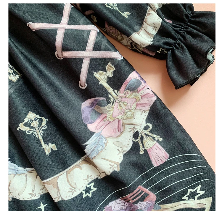 3 цвета Кролик и Алиса милый воротник Косплей Лолита викторианское платье Robe Gothique Femme милая кукла девушки Лолита платье принцессы
