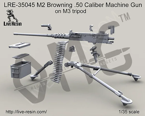 [Набор для модели Scale] пистолет из полимерной смолы трипопа M3 диаметр 1/35 м 50