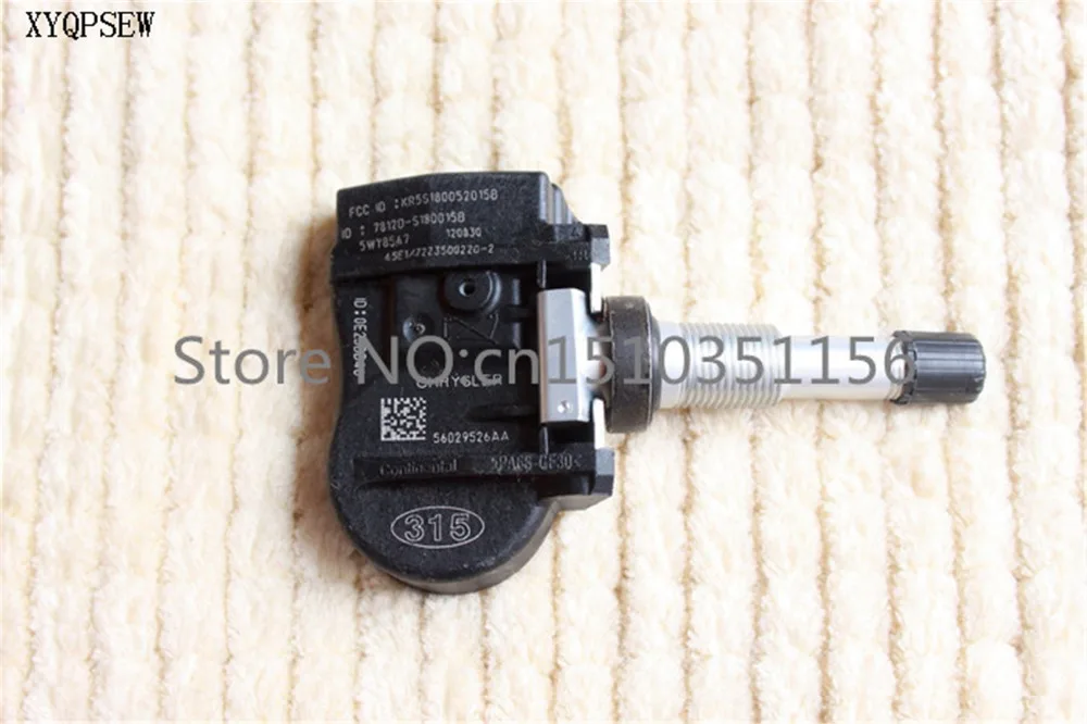 XYQPSEW 4 шт. датчик давления в шинах TPMS завод 56029526AA для Chrysler Dodge