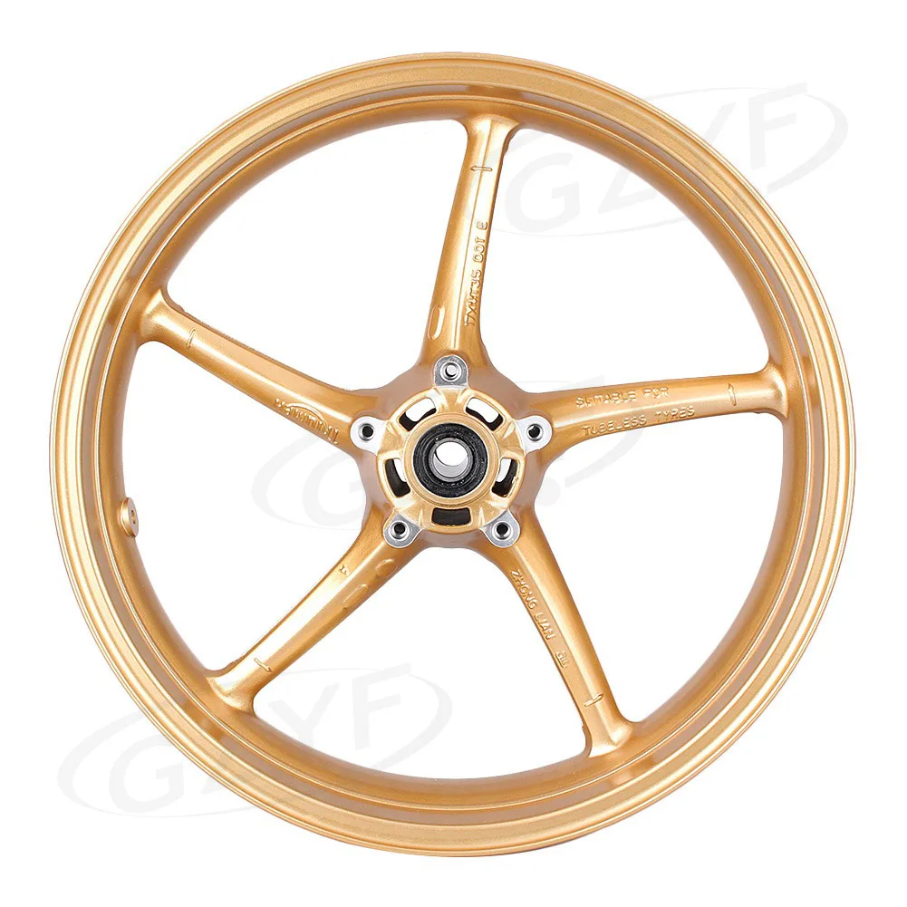 Передний обод колеса GZYF CNC из алюминиевого сплава для TRIUMPH Daytona 675 и Street Triple 2008 2009 2010